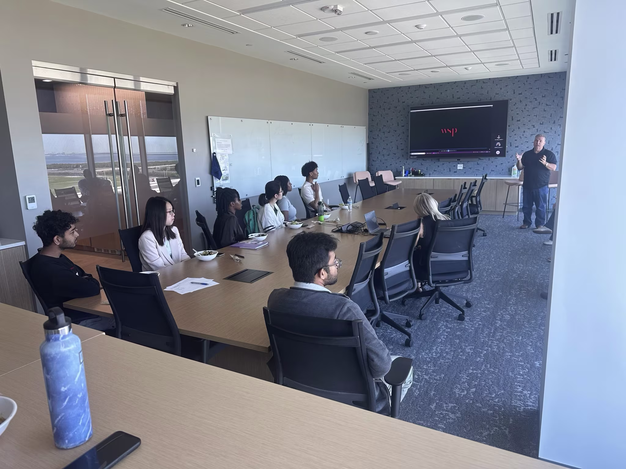 Corporate Office Tours - USF NSBE members visiting company headquarters and facilities
